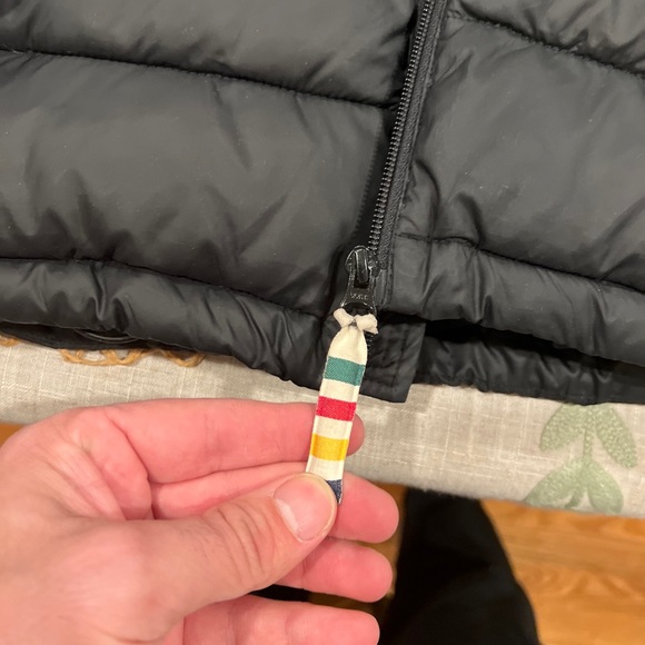 THE HUDSON'S BAY COMPANY HBC Men's Down Filled Hooded WINTER Puffer Coat BLACK S - Picture 11 of 14